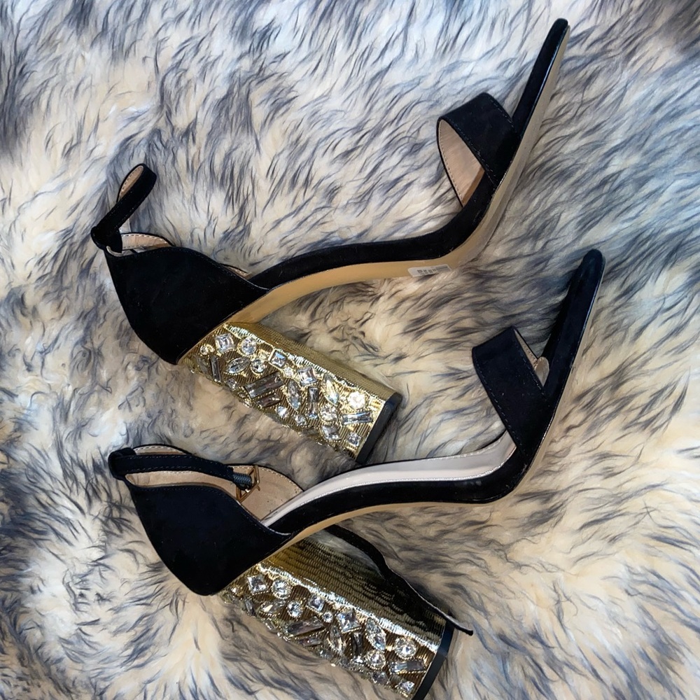 Windsor Gold and Silver Heels